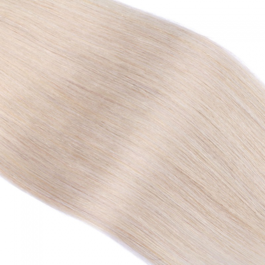 10 x Tape In - Grey / Grau - Hair Extensions - 2,5g - NOVON EXTENTIONS 50 cm