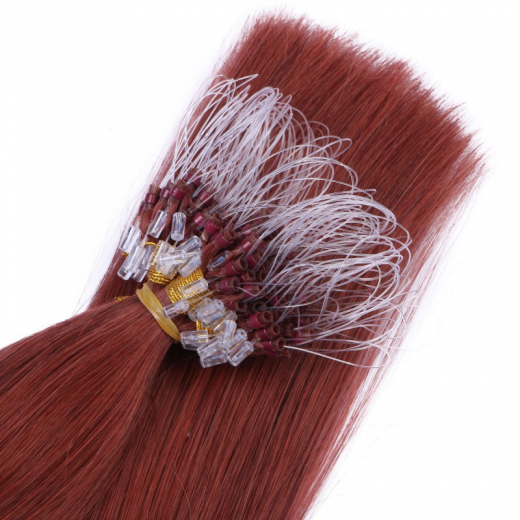 Microring Extensions #14 Rot &ndash; 100 % Echthaar