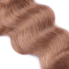 25 Keratin Bonding Hair Extensions - 12 Hellbraun -...