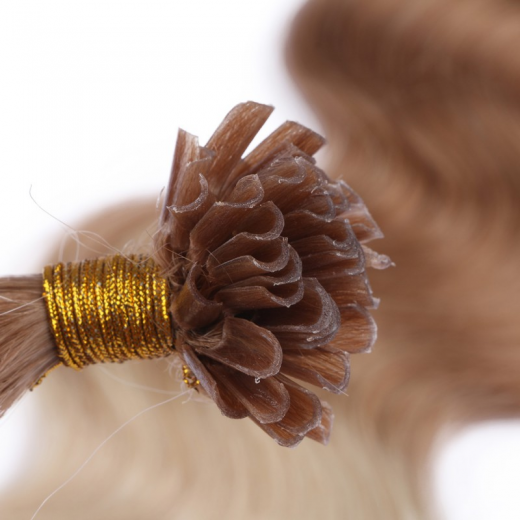Bonding Extensions #12/60 Ombre gewellt &ndash; 100 % Echthaar