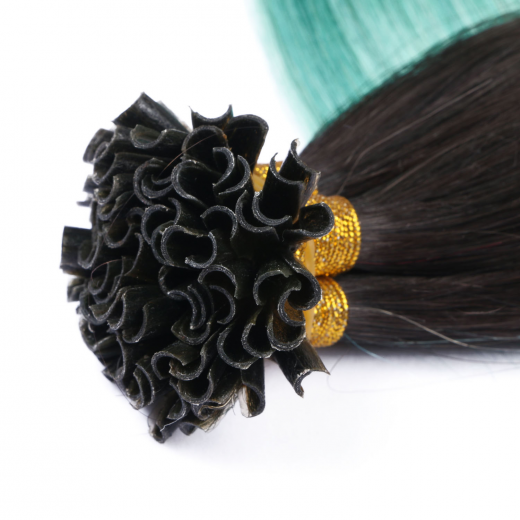 Bonding Extensions #1B/SKY Ombre &ndash; 100 % Echthaar