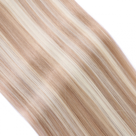 #12/613 Gestrhnt - Clip-In Hair Extensions / 8 Tressen / Haarverlngerung XXL Komplettset 60 cm - Gewellt
