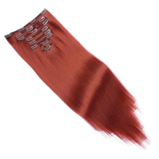 #14 - Clip-In Hair Extensions / 8 Tressen / Haarverlngerung XXL Komplettset 60 cm - Gewellt