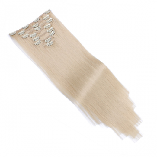 #24 - Clip-In Hair Extensions / 8 Tressen / Haarverl�ngerung XXL Komplettset 60 cm - Gewellt