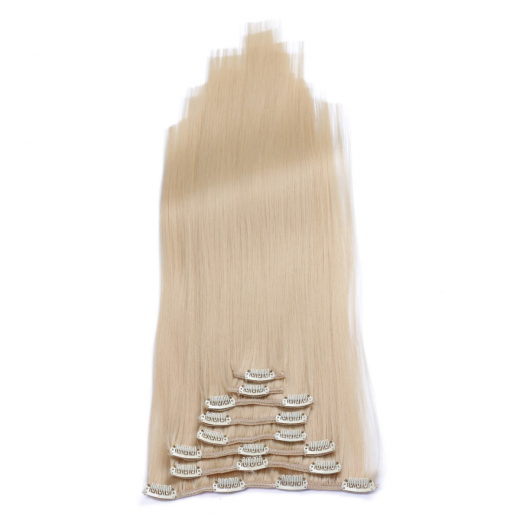 #24 - Clip-In Hair Extensions / 8 Tressen / Haarverl�ngerung XXL Komplettset 60 cm - Gewellt