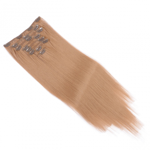 #27 - Clip-In Hair Extensions / 8 Tressen / Haarverlngerung XXL Komplettset 60 cm - Gewellt