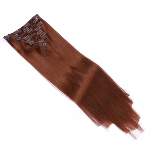 #33 - Clip-In Hair Extensions / 8 Tressen / Haarverlngerung XXL Komplettset 60 cm - Gewellt