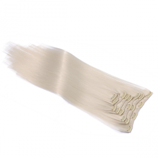 #60 - Clip-In Hair Extensions / 8 Tressen / Haarverlngerung XXL Komplettset 60 cm - Gewellt