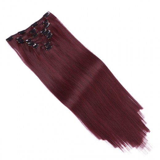 #99J - Clip-In Hair Extensions / 8 Tressen / Haarverlngerung XXL Komplettset 50 cm - Glatt