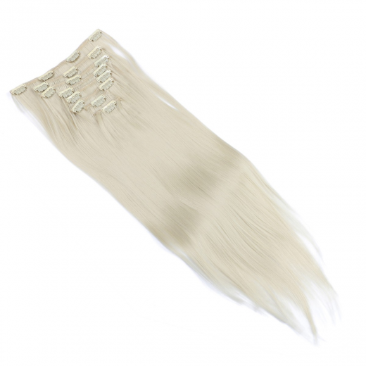 #613 - Clip-In Hair Extensions / 8 Tressen / Haarverlngerung XXL Komplettset 50 cm - Glatt