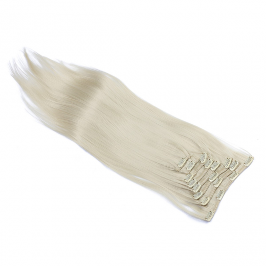 #613 - Clip-In Hair Extensions / 8 Tressen / Haarverlngerung XXL Komplettset 60 cm - Gewellt