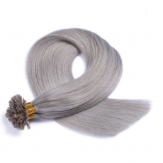 Bonding Extensions Silver &ndash; 100 % Echthaar