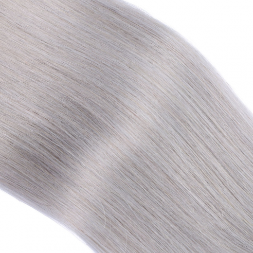 Tape Extensions #1B/SILVER Ombre &ndash; 100 % Echthaar