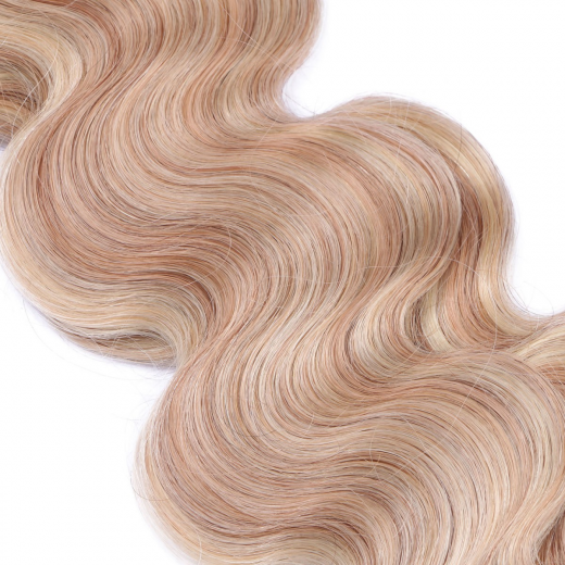10 x Tape In - 12/613 Gestrhnt - GEWELLT Hair Extensions - 2,5g - NOVON EXTENTIONS 50 cm