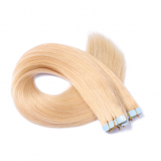 Tape Extensions #24 Goldblond &ndash; 100 % Echthaar