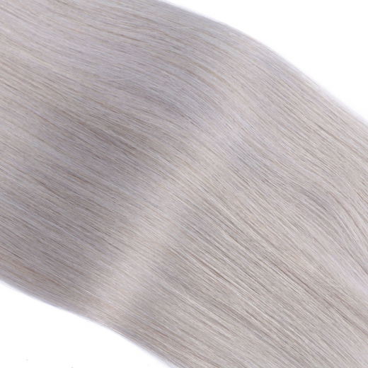 Tape Extensions Silver &ndash; 100 % Echthaar