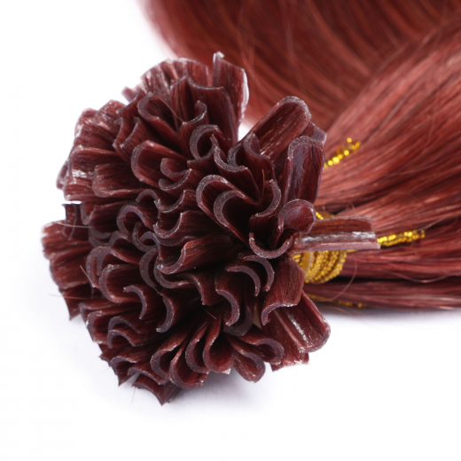 Bonding Extensions #14 Rot &ndash; 100 % Echthaar