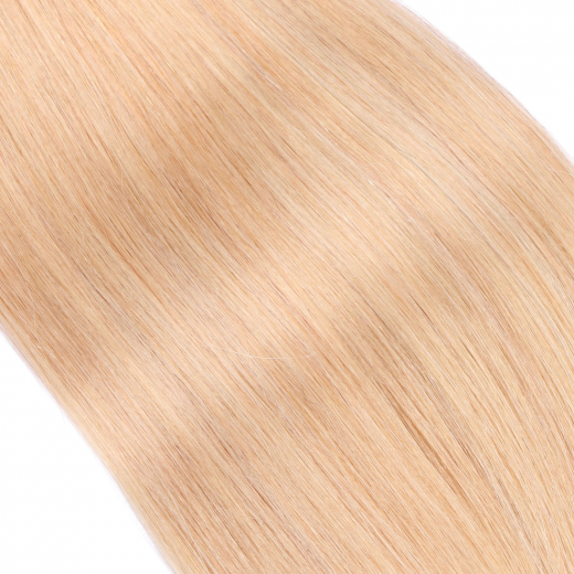 25 x Keratin Bonding Hair Extensions - 18 Naturaschblond - 100% Echthaar - NOVON EXTENTIONS 70 cm - 1 g