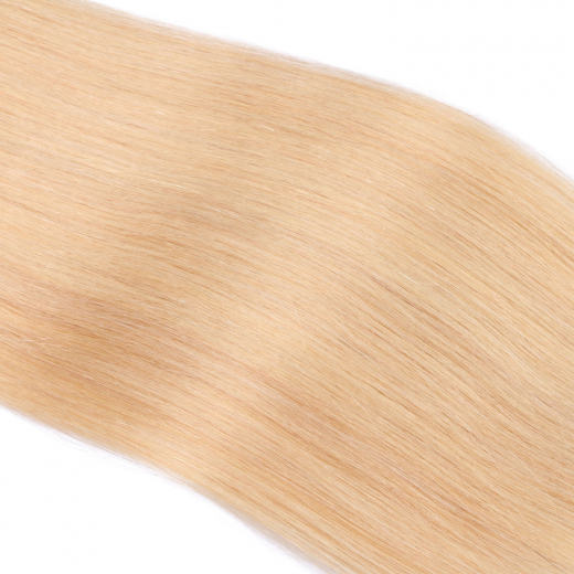 25 x Keratin Bonding Hair Extensions - 24 Goldblond - 100% Echthaar - NOVON EXTENTIONS 50 cm - 1 g