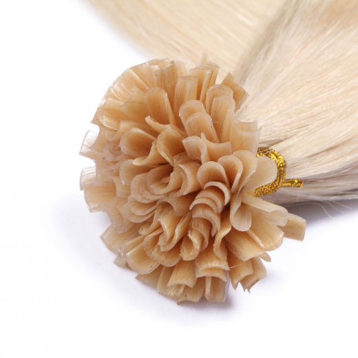 Bonding Extensions #60 Weissblond &ndash; 100 % Echthaar