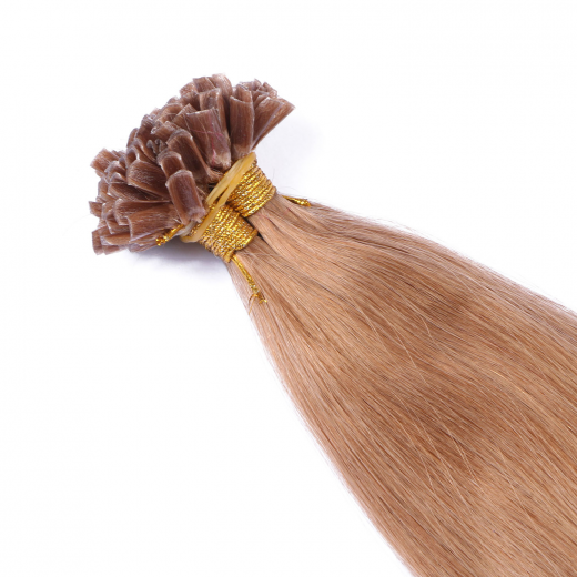 25 x Keratin Bonding Hair Extensions - 12/60 Ombre - 100% Echthaar - NOVON EXTENTIONS 40 cm - 0,5 g