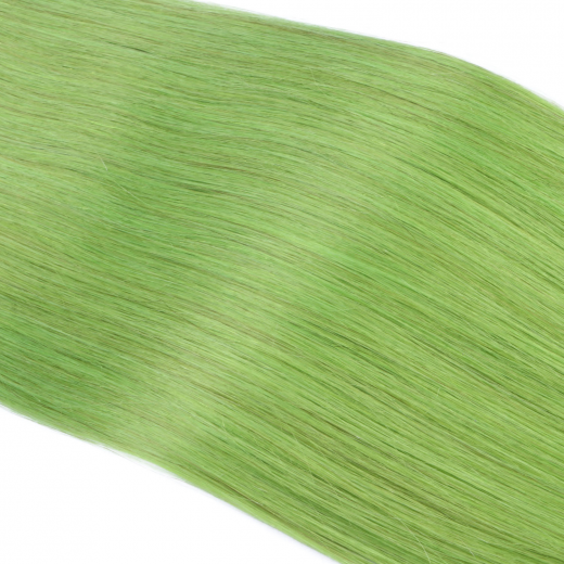 Bonding Extensions Gr�n &ndash; 100 % Echthaar