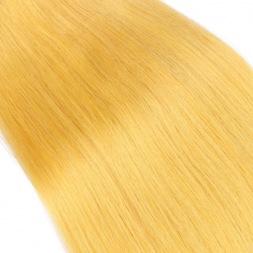 Bonding Extensions Yellow &ndash; 100 % Echthaar