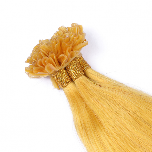 Bonding Extensions Yellow &ndash; 100 % Echthaar