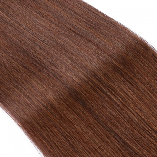 Microring Extensions #6 Braun &ndash; 100 % Echthaar