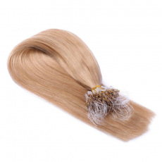 Microring Extensions #20 Aschblond &ndash; 100 % Echthaar