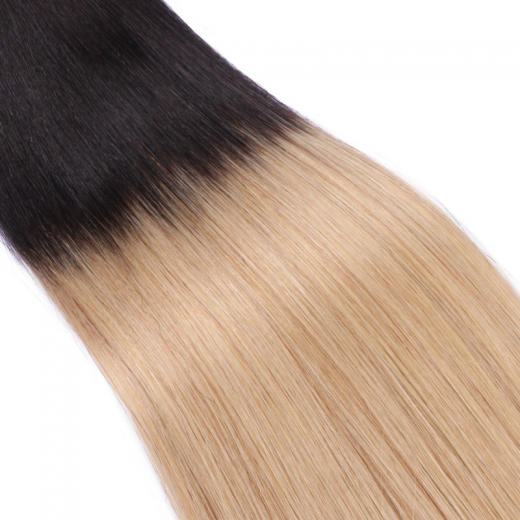 Microring Extensions #1B/24 Ombre &ndash; 100 % Echthaar
