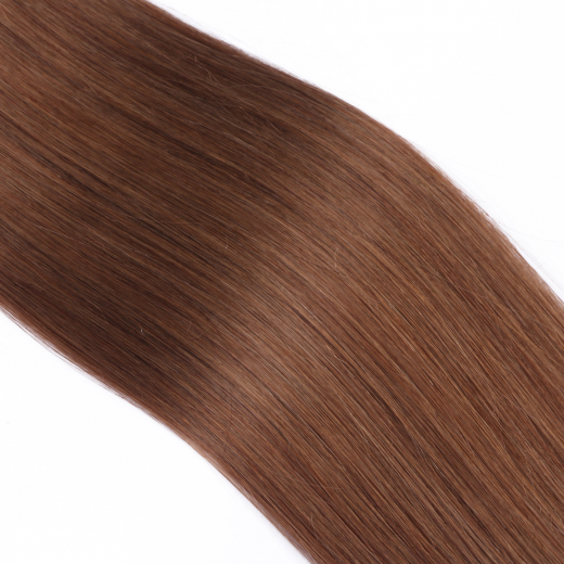 25 x Keratin Bonding Hair Extensions - 5 Dunkelblond - 100% Echthaar - NOVON EXTENTIONS 40 cm - 1 g