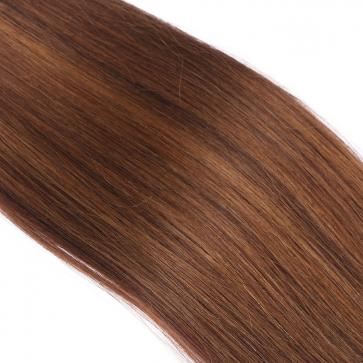 25 x Keratin Bonding Hair Extensions - 4/30 Gestr�hnt - 120% Echthaar - NOVON EXTENTIONS 40 cm - 0,5 g