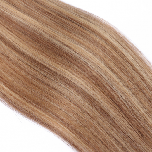 25 x Keratin Bonding Hair Extensions - 18/24 Gestr�hnt - 120% Echthaar - NOVON EXTENTIONS 60 cm - 1 g