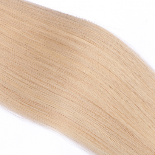 25 x Keratin Bonding Hair Extensions - 4/60 Ombre - 120% Echthaar - NOVON EXTENTIONS 60 cm - 1 g