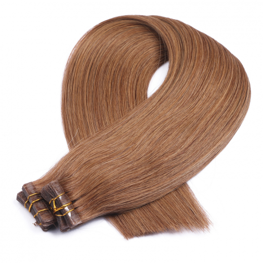 Tape Extensions #9 Mittelblond &ndash; 100 % Echthaar