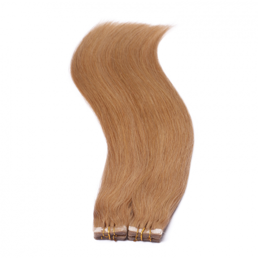 Tape Extensions #19 Mittelgoldblond &ndash; 100 % Echthaar