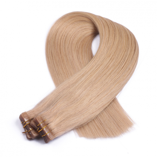 Tape Extensions #101 Mittelblondasch &ndash; 100 % Echthaar