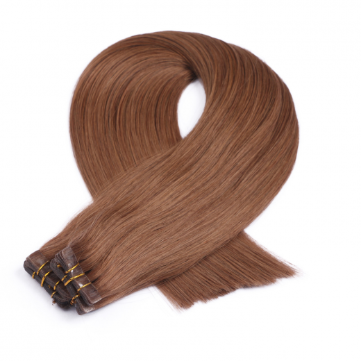 Tape Extensions #5 Dunkelblond &ndash; 100 % Echthaar