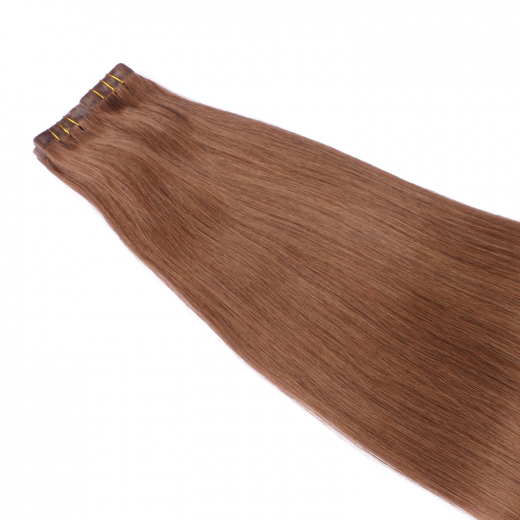 10 x Tape In - 5 Dunkelblond - Hair Extensions - 2,5g - NOVON EXTENTIONS 70 cm