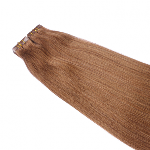Tape Extensions #9 Mittelblond &ndash; 100 % Echthaar
