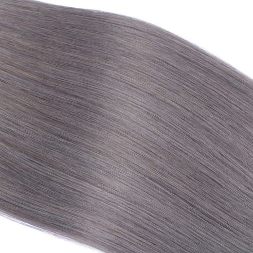 10 x Tape In - Darkgrey - Hair Extensions - 2,5g - NOVON EXTENTIONS 40 cm