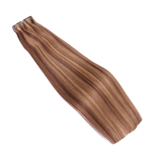 10 x Tape In - 6/27 Gestrhnt - Hair Extensions - 2,5g - NOVON EXTENTIONS 40 cm