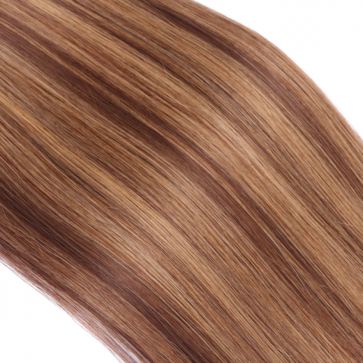 10 x Tape In - 6/27 Gestrhnt - Hair Extensions - 2,5g - NOVON EXTENTIONS 70 cm