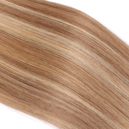 10 x Tape In - 18/24 Gestrhnt - Hair Extensions - 2,5g - NOVON EXTENTIONS 60 cm