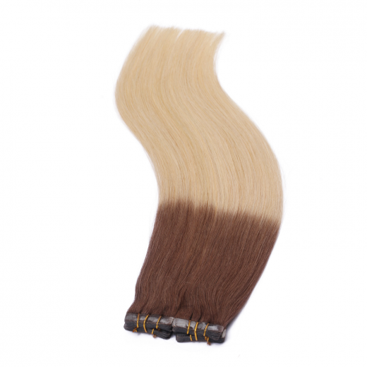 10 x Tape In - 17/20 Ombre - Hair Extensions - 2,5g - NOVON EXTENTIONS 50 cm
