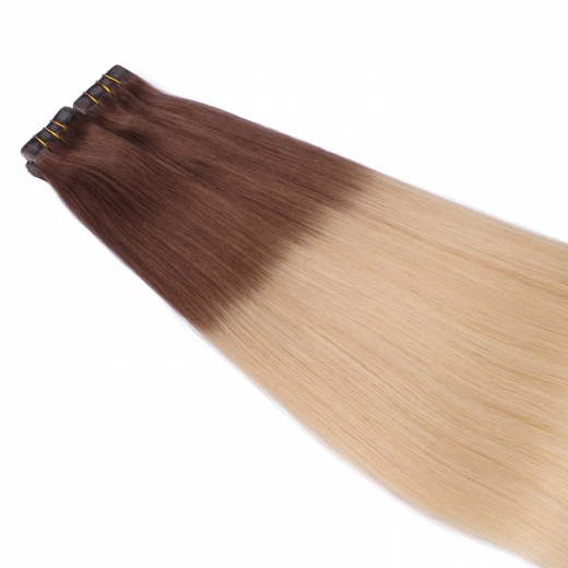 10 x Tape In - 17/20 Ombre - Hair Extensions - 2,5g - NOVON EXTENTIONS 70 cm