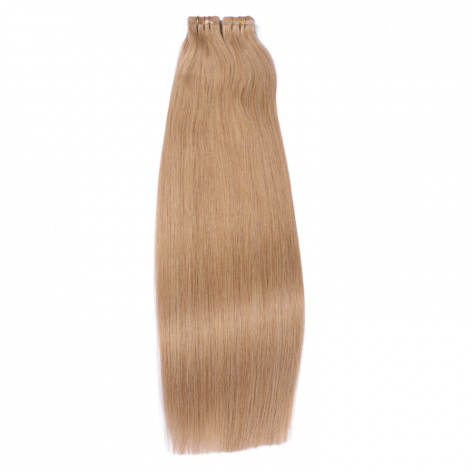 10 x Tape In - 16 Hellblond Natur - Hair Extensions - 2,5g - NOVON EXTENTIONS 70 cm
