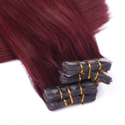 10 x Tape In - 99 - Hair Extensions - 2,5g - NOVON EXTENTIONS 60 cm