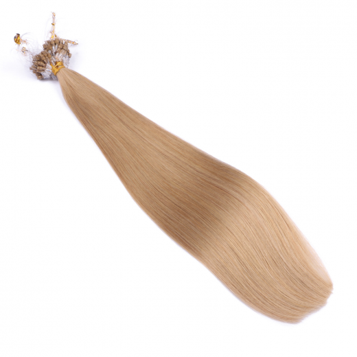 Microring Extensions #16 Hellblond Natur &ndash; 100 % Echthaar